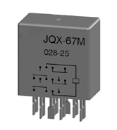 JQX-67M型小型强功率密封直流电磁继电器(7205)