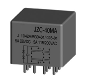 JZC-40MA型超小型中功率密封直流电磁继电器(2119)