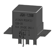 JQX-126M型小型大功率密封直流电磁继电器(2107D)